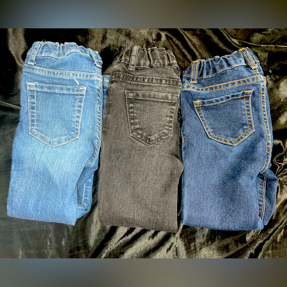 Children’s Place Girls Skinny Jeans 4T (3pack)